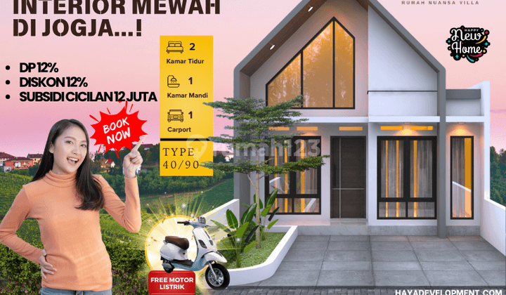 Rumah Murah Hanya 500jtaan. Fasilitas Elit 1