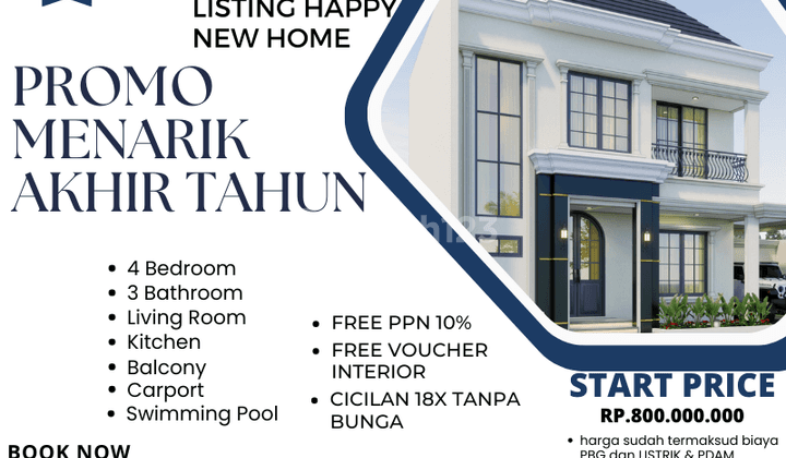 Promoo Nih Buat Anda, Beli Rumah Gratis Ppn 12 , Kapan Lagi  1