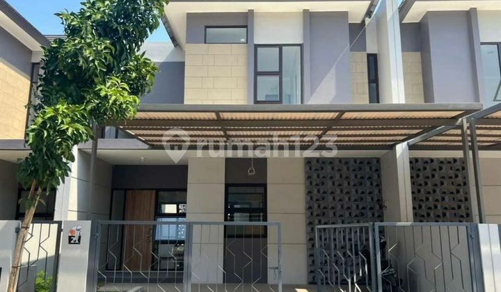Dijual murah rumah cluster Cherryville grand wisata double facade