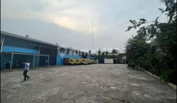 For rent: warehouse + factory in Tapos, Depok, near Cimanggis toll road.