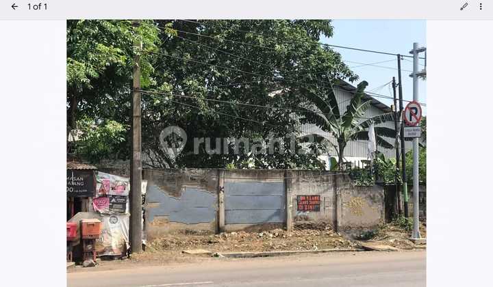 For Rent Serang Main Road Empty Land Cheap
