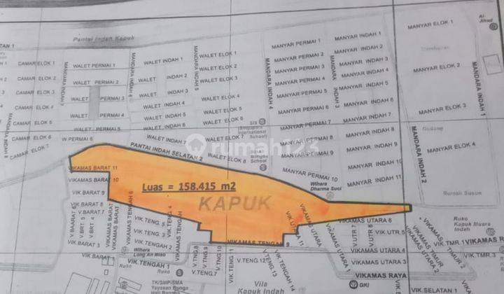 Termurah Tanah Belakang Pik 1