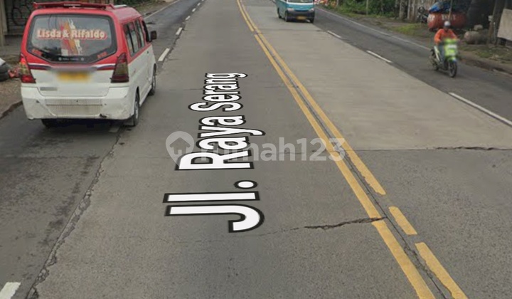 For Rent Serang Main Road Empty Land Cheap