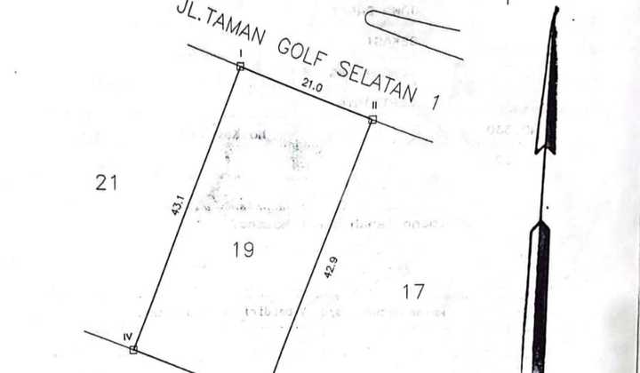 Jual Kav Tanah Primier Exclusive Taman Golf Selatan Cikarang Barat Jual Kav Tanah Primier Exclusive Taman Golf Selatan Cikarang Barat