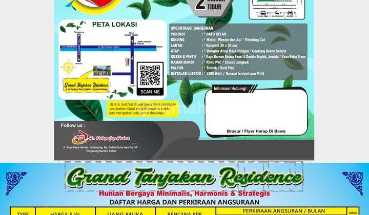 Grand Tanjakan Residence Rumah Subsidi  1