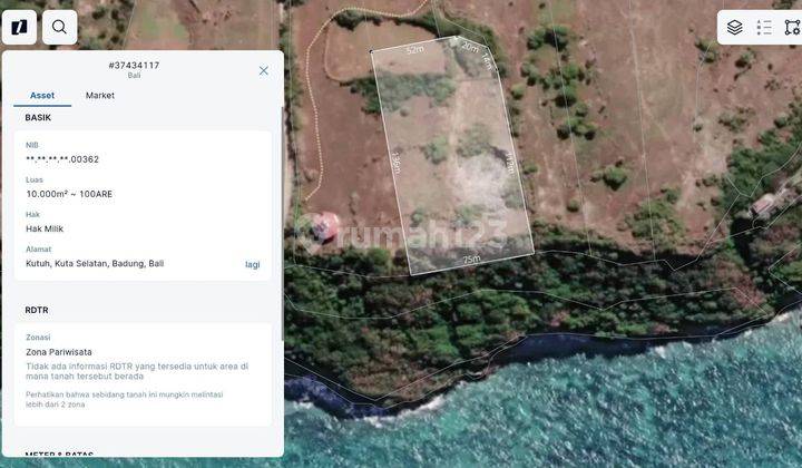 Land For Sale Near Beach Tanah Barak Villa Environment In Kutuh 2