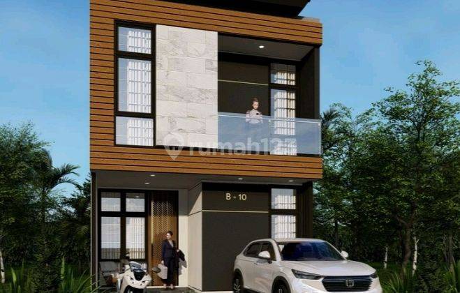 Rumah 2 Lantai Pinggir Jalan Raya Harga 900jtan Dp 0 Jatiasih 1