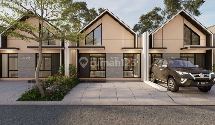 Rumah ready di Jalan raya jati rangga scandinavian dp 0% akad 2