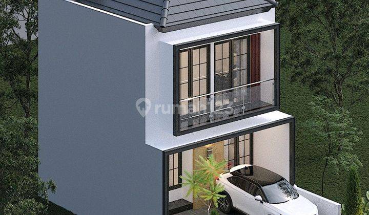 Rumah 2 Lantai di Jln raya cimanggis depok model villa promo 2