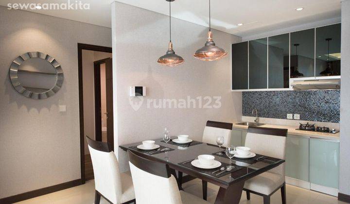 Apartemen 2 BR Akr Gallery West Bagus Furnished 2