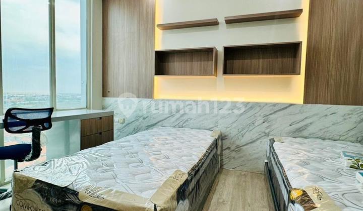 the Square Petra Apartemen bisa kredit bank full furnish siap huni, nilai investasi bagus