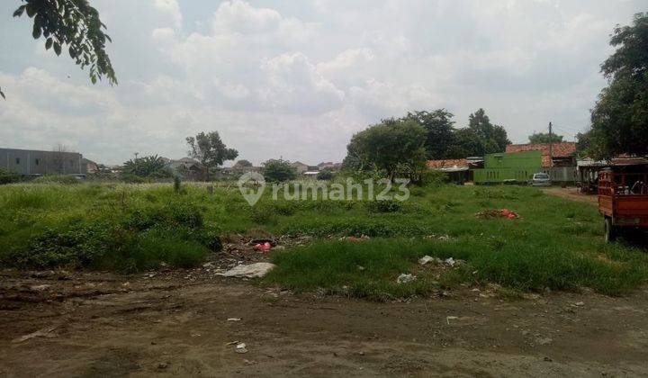 Tanah Cibitung pinggir jalan raya, akses bagus  dijual cepat 1