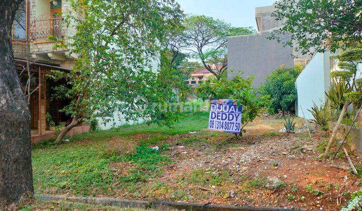 Tanah kavling di taman simpruk lokasi bagus dekat pintu masuk cluster 2