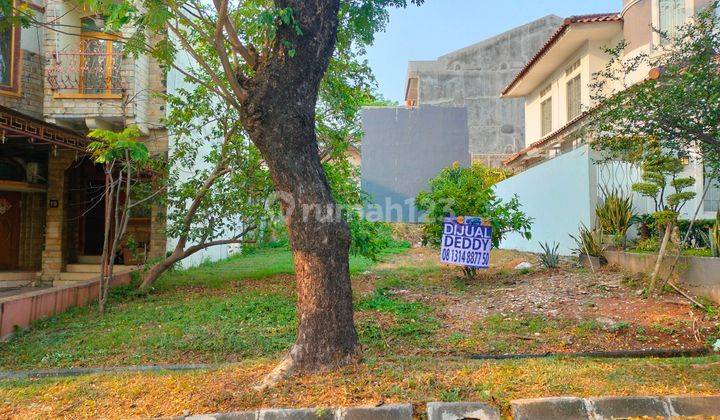 Tanah kavling di taman simpruk lokasi bagus dekat pintu masuk cluster 1