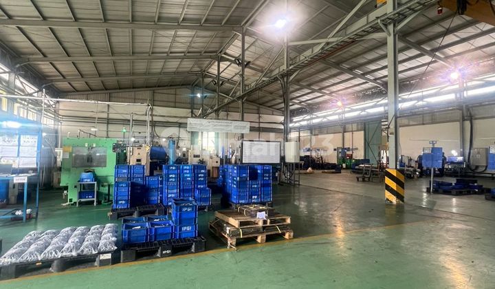 Warehouse in Mitra Karawang Timur Industrial Area on Main Road for Quick Sale.