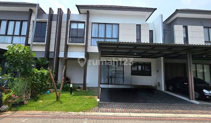 Rumah Furnished Siap Huni Mozia Bsd City Kondisi Bagus Modern 1