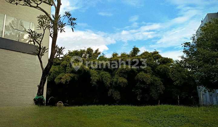 Terrace Golf BSD land plot in a serene and green environment.