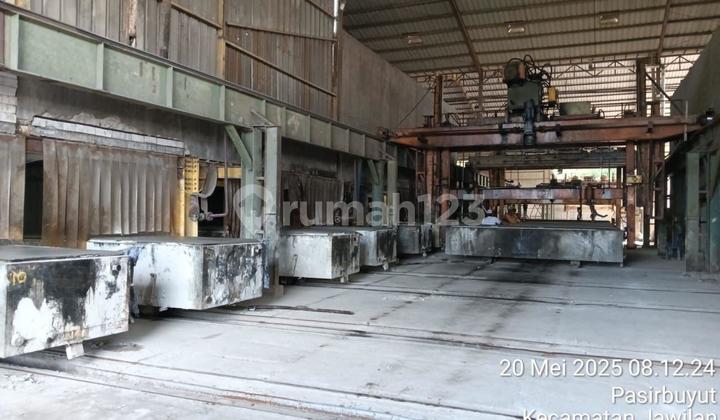 FACTORY & LAND IN CIKANDE SERANG Including Light Brick Factory Machinery