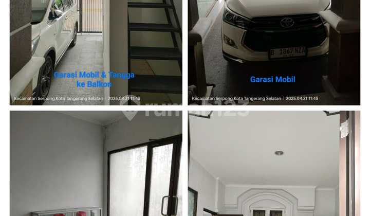 DI SEWAKAN RUMAH NUSALOKA BSD 2 Lantai Bisa untuk usaha