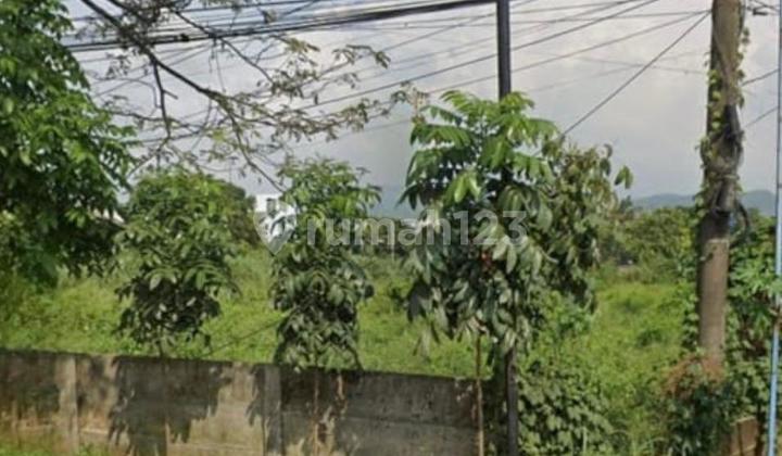 FOR SALE LAND PLOT ON NAROGGONG MAIN ROAD, BOGOR Roadside Location