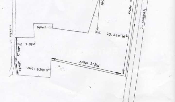 DiJUAL BEKAS PABRIK KAVLING DI PINGGIR JALAN RAYA SERANG