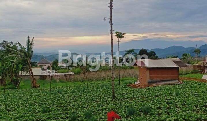 Tanah Kosong, sejuk udara, pemandangan PARANGO & Gede 2