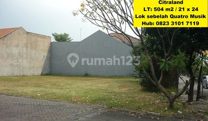 Affordable and Popular for Cafes and Clinics Next to Quatro Citraland Music School.