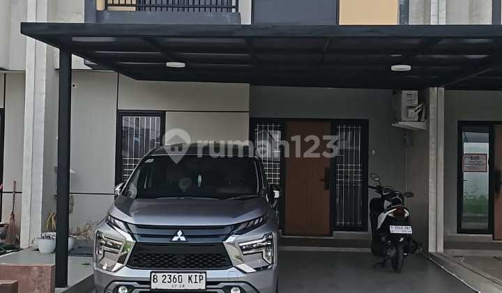 Dijual Rumah Cluster Sriwijaya Darmawangsa Residence Karang Satria Bekasi