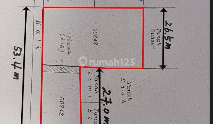 Di Jual Tanah Di Kawasang Bojong Sari Depok 2