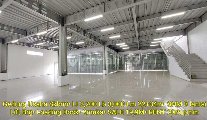 For Rent: Nice 3-Storey Warehouse in Benda, Sukabumi, West Java