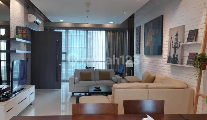 For Rent Apartment Private lift fully furnished 3 br in Kemang Village South Jakarta 2