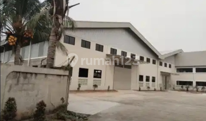 Dijual Pabrik di Cikupa 10 Menit ke Pintu Tol