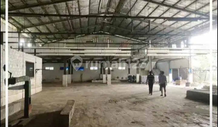 GUDANG EX PABRIK DI KAWASAN INDUSTRI CIBITUNG, BEKASI