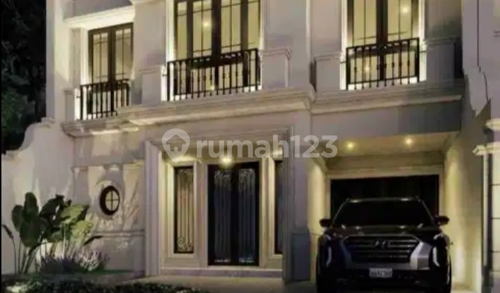 Dijual Rumah 3 Lantai American Classic di Cempaka Putih  1