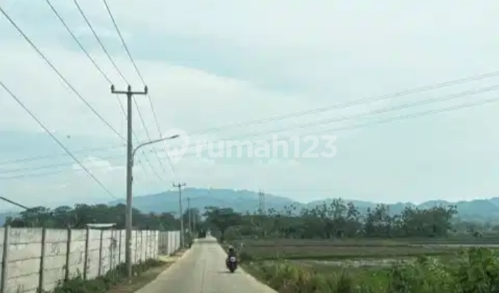 Dijual Tanah 4 Ha Zona Kuning Klapanunggal Bogor