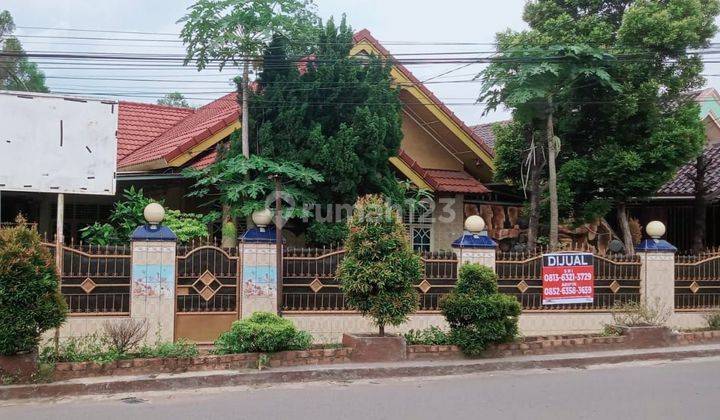 DiJual Rumah Besar, Halaman Luas, Strategis Area Pakjo, Palembang 1