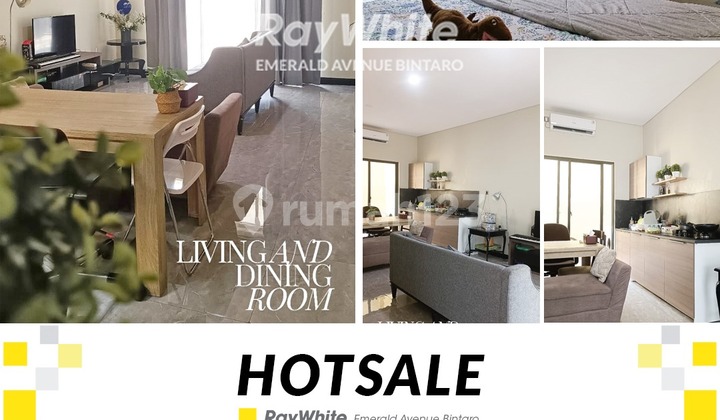 Semi-Furnished House in Bintaro, South Tangerang with SHM (Certificate of Ownership)