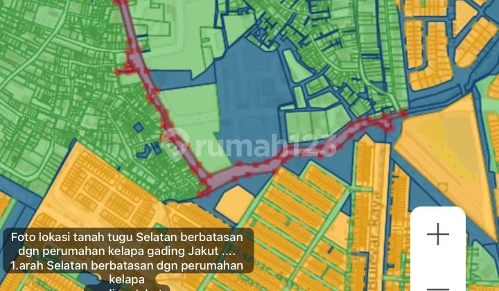 Ready-to-Build Plot on Jl Bendungan Melayu Koja, North Jakarta Ready-to-Build Plot on Jl Bendungan Melayu Koja, North Jakarta