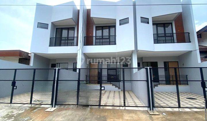 Rumah Brand New Fasad Modern di Cinere Siap Huni Luas 100m2 1