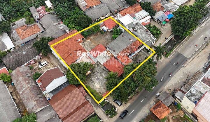 Tanah Ada Bangunan di Tanah Baru Lokasi Pinggir Jalan Dekat Tol 1