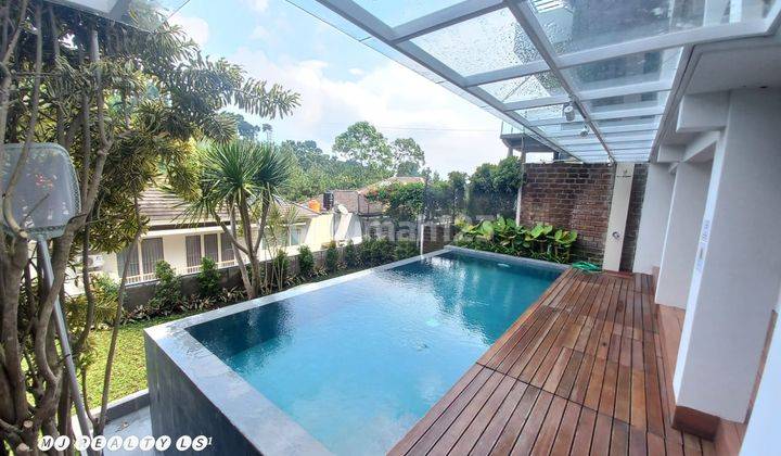 Rumah Villa Full Furnished Kolam Renang Resort Dago Pakar,Bandung  1