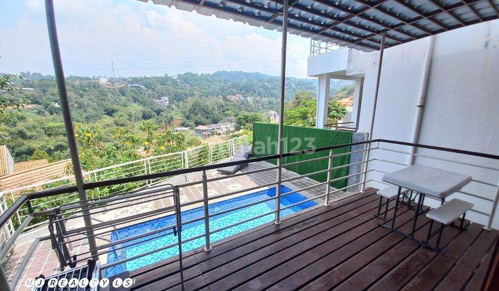 Rumah Minimalis Di Resort Dago Pakar Kolam Renang View Juara  2