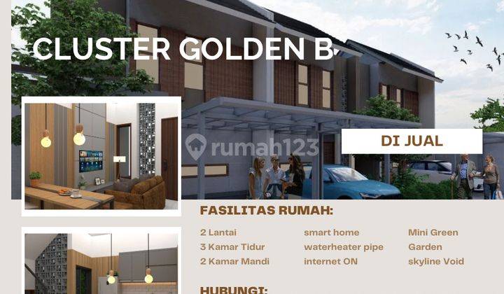 Di Jual Rumah Cluster Di Bandung Kota Buah Batu 1