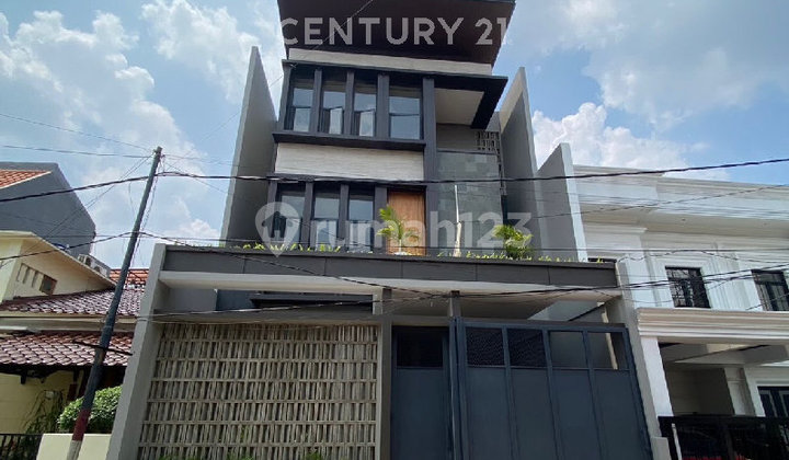 Dijual Rumah Baru Mewah Dan Kekinian 3 Lantai Di Pondok Indah