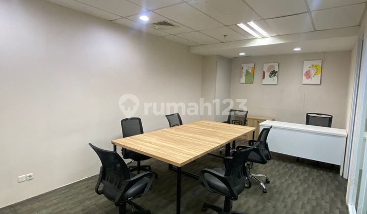Fully Furnished 69m2 South Jakarta Office Space | Tower 165, 12th Floor Fully Furnished 69m2 South Jakarta Office Space | Tower 165, 12th Floor