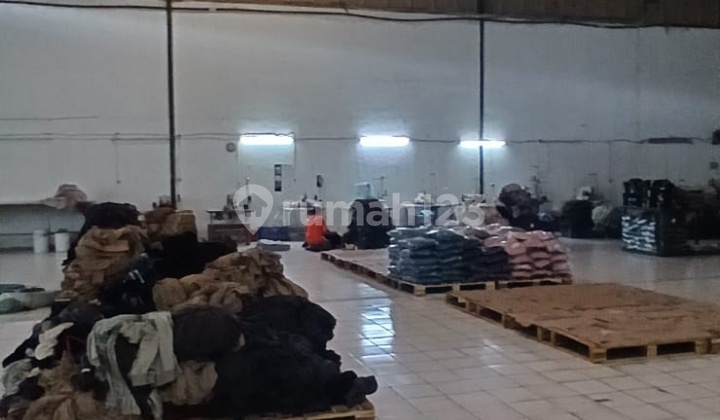 Pabrik Garment Aktif Lokasi Strategis Kopo Katapang