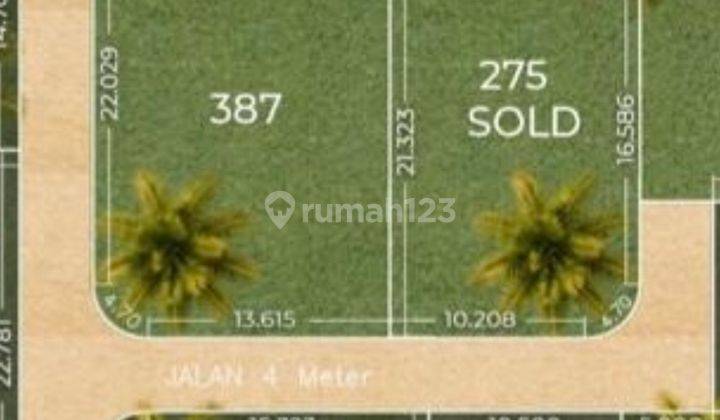 4 Are Leasehold Land, 2 Mn To Balangan Beach 1