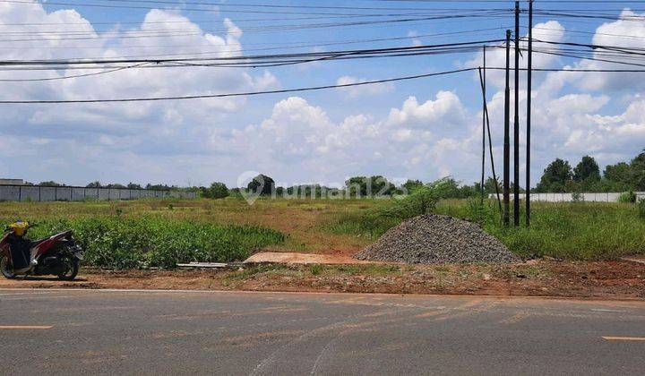 Tanah Kavlong Datar, Dekat Pintu Tol.yang Sedang Proses Pembangunan 1