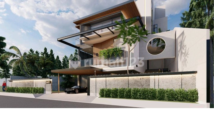 For Sale Brand New 3-Story House + Rooftop, Office Space, Spacious Backyard - Sutera Buana Alam Sutera