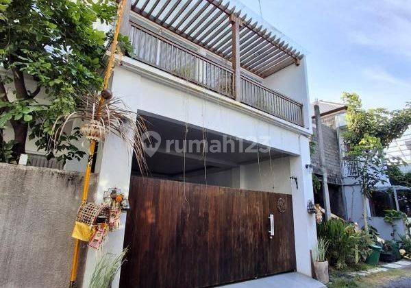 Rumah Semi Villa 2 Lantai Dengan Pool Shm Bagus Di Renon, Bali 1